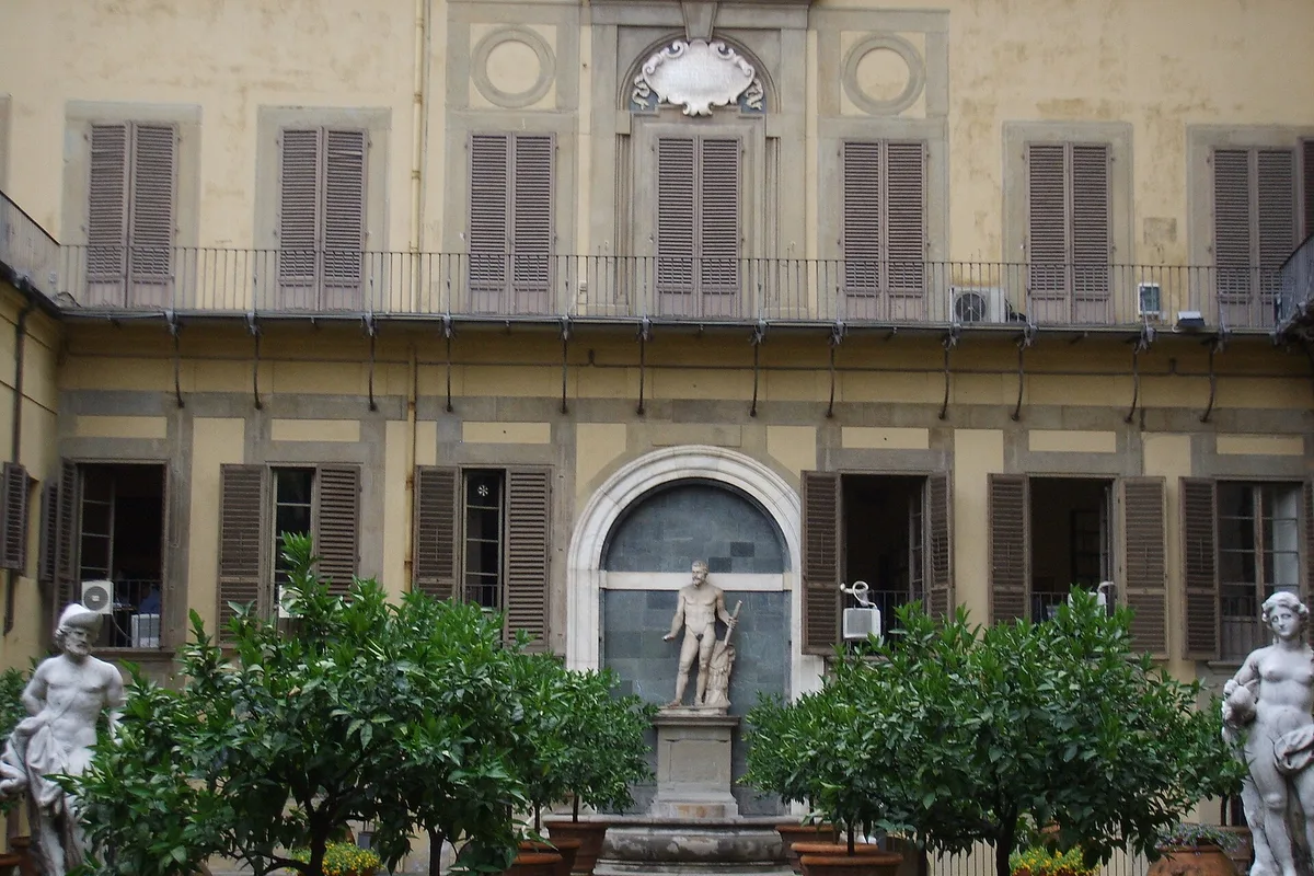 The Palazzo Medici Riccardi in Florence, home of the Gozzoli Magi frescoes