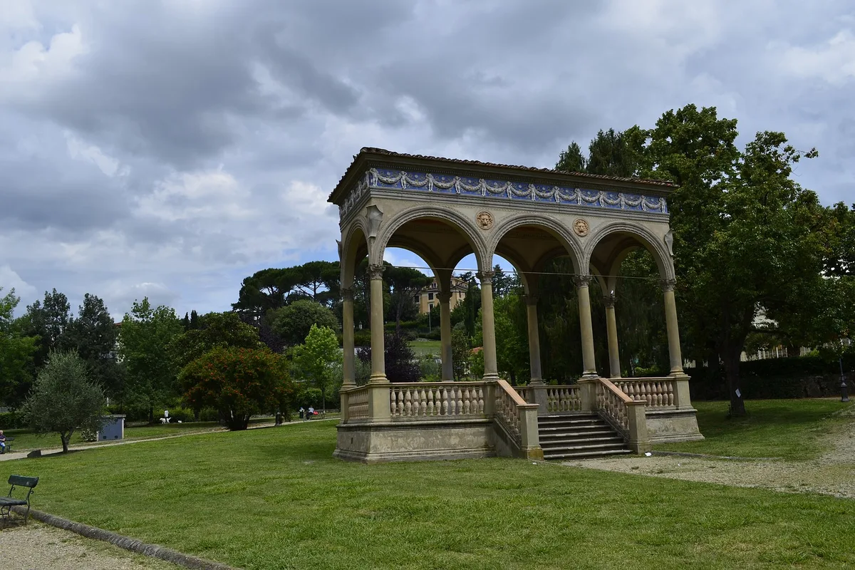 A Florentine garden used as an Estate Fiorentina venue
