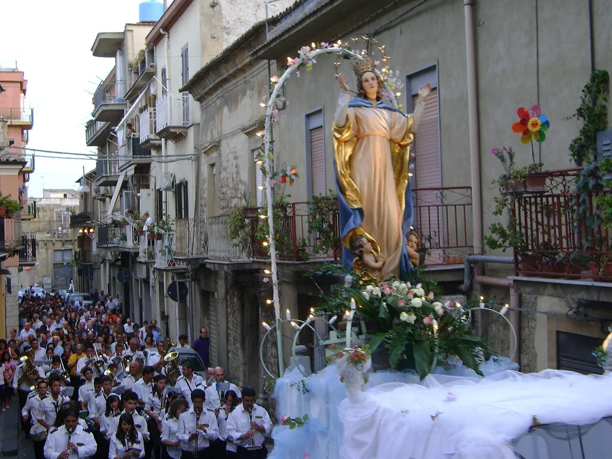 Processione della Madonna Assunta il 15 agosto — 2
