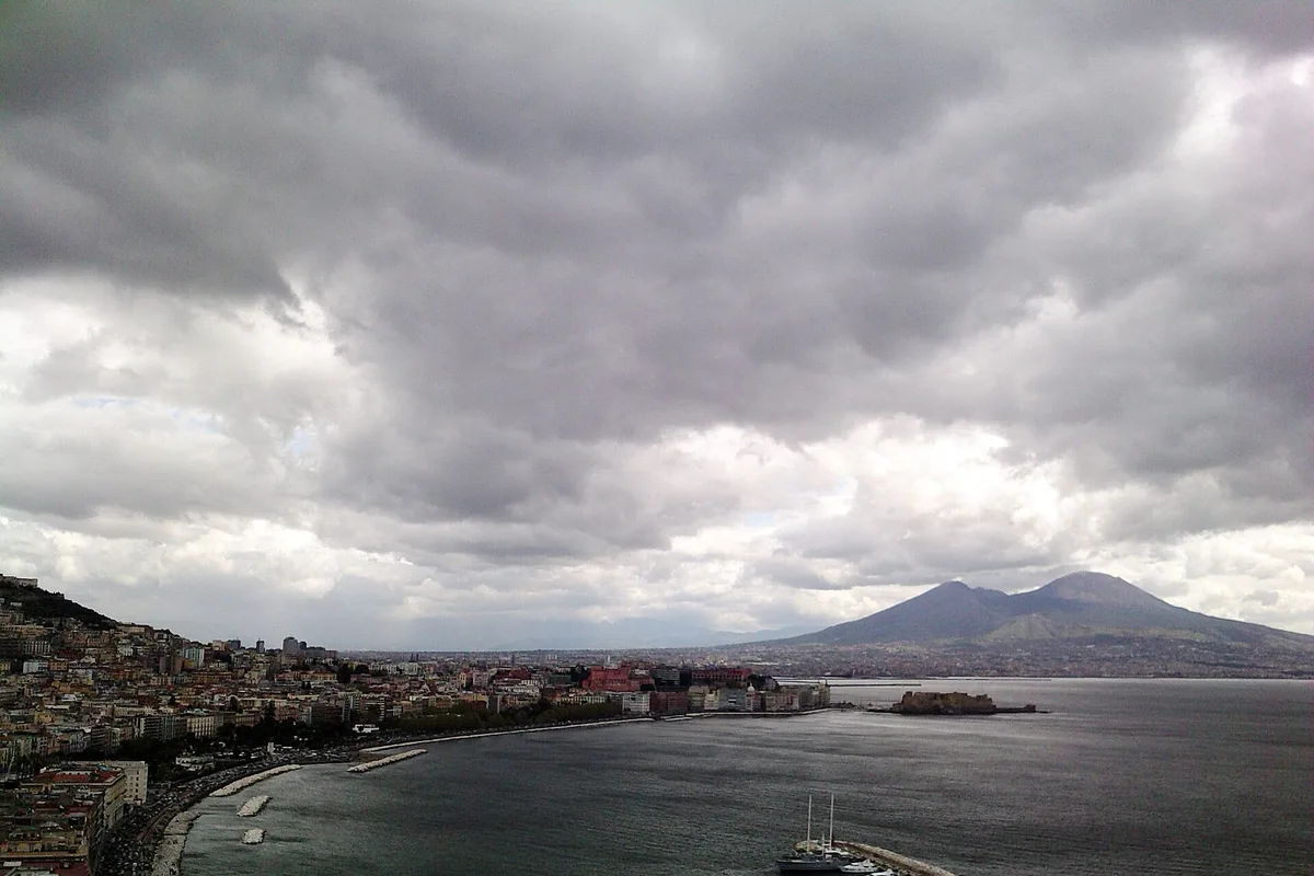 The Naples waterfront near Mergellina and Posillipo