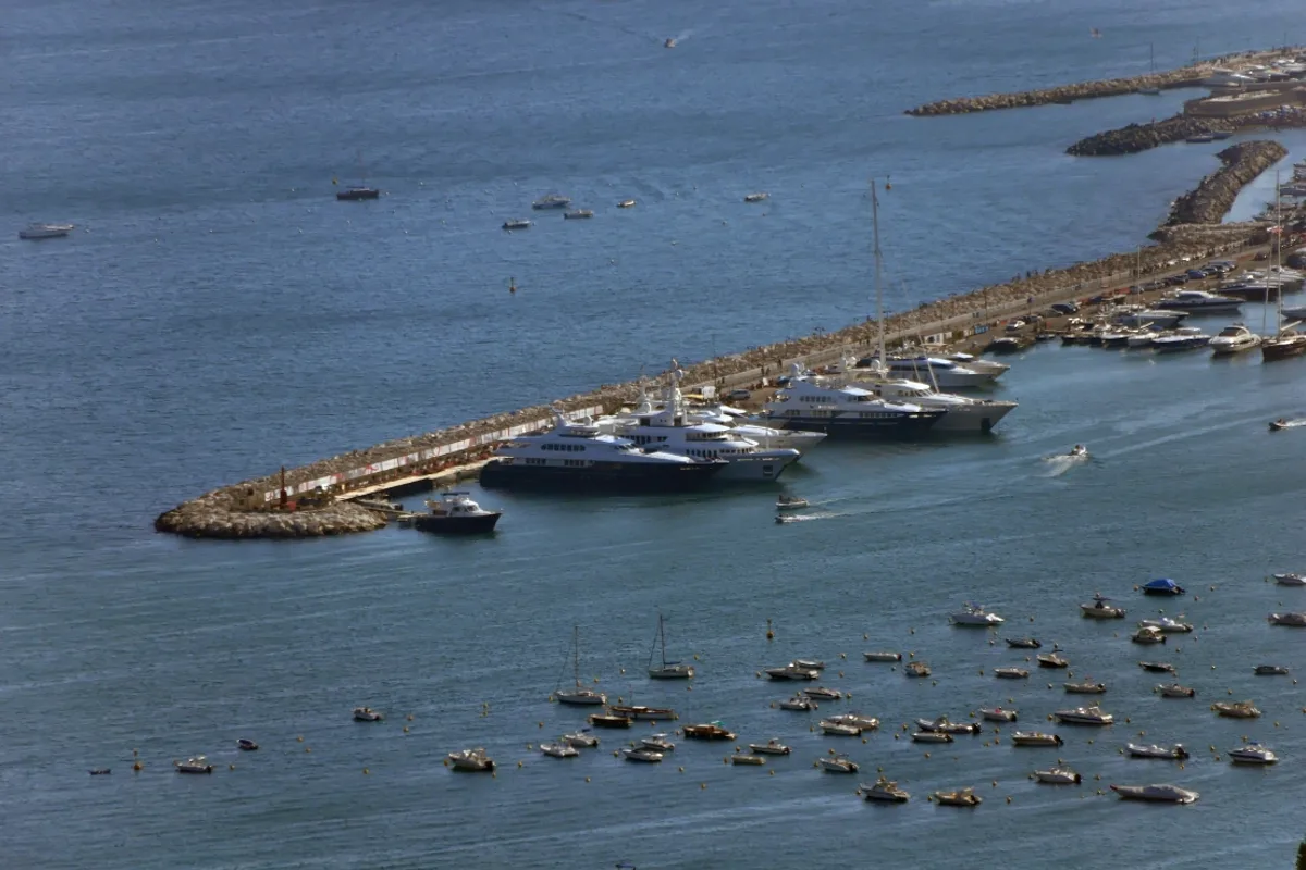 The pier at Mergellina, Naples