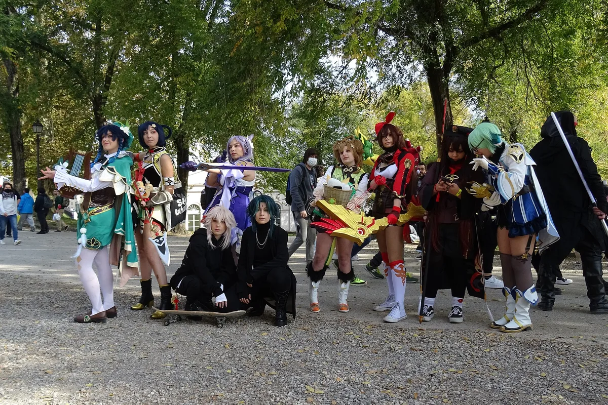 Cosplayers at Lucca Comics and Games