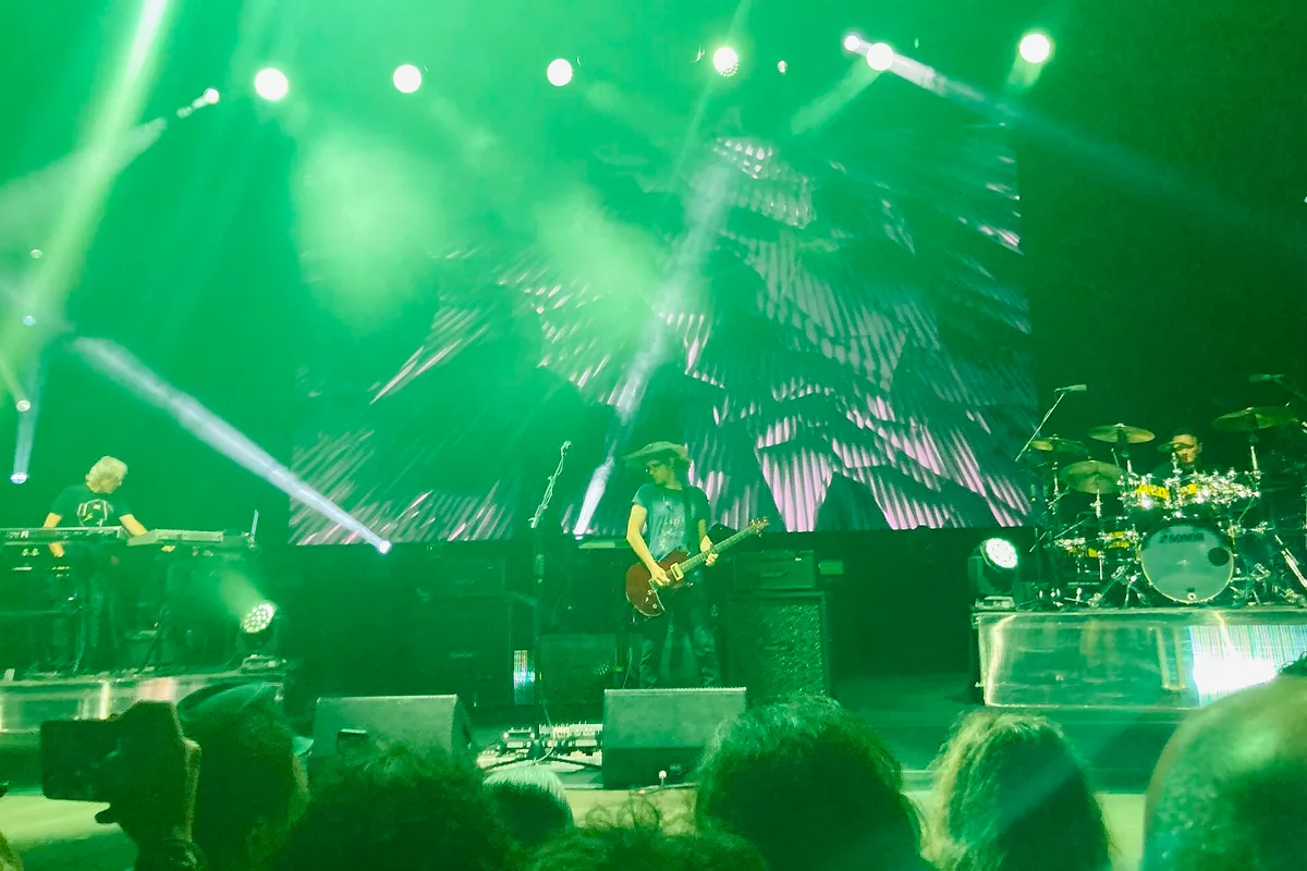 A concert in progress at the Auditorium Parco della Musica in Rome