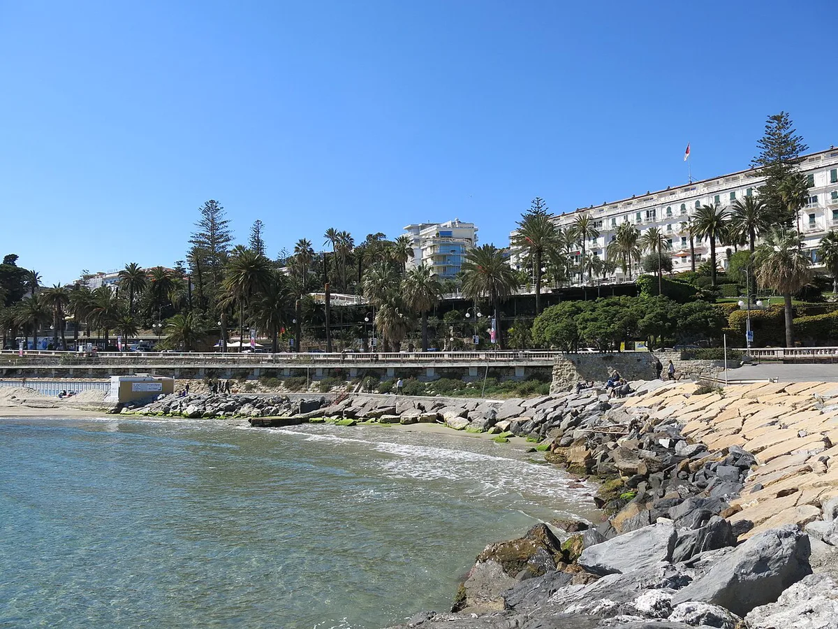 Teatro Ariston in Sanremo during the Italian song festival — 1