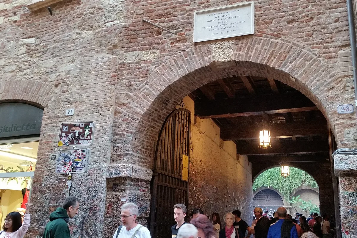 Juliet's House in Verona, a focus of the Verona in Love programme